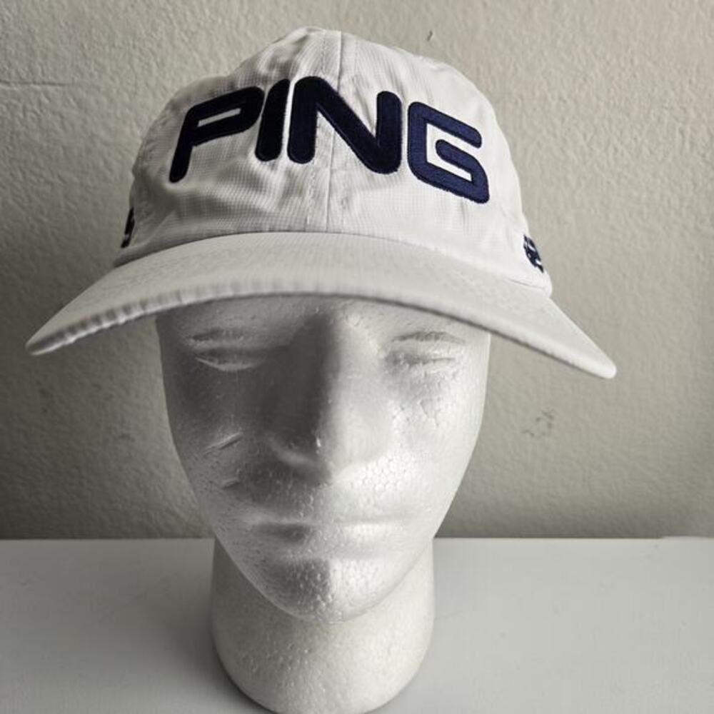 Ping G25 i25 Adult White‎ Black Adjustable Golf Hat Cap